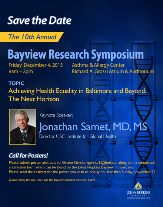 Bayview Research Symposium call for posters | Medicine Matters