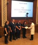 MPC receiving nursing award from housestaff 051818