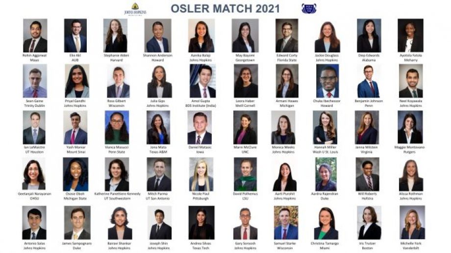 Osler Match 2021