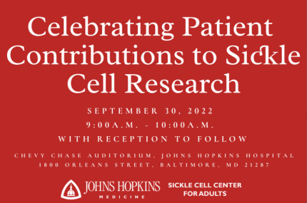 Celebrating Patient Contributions to SC Research